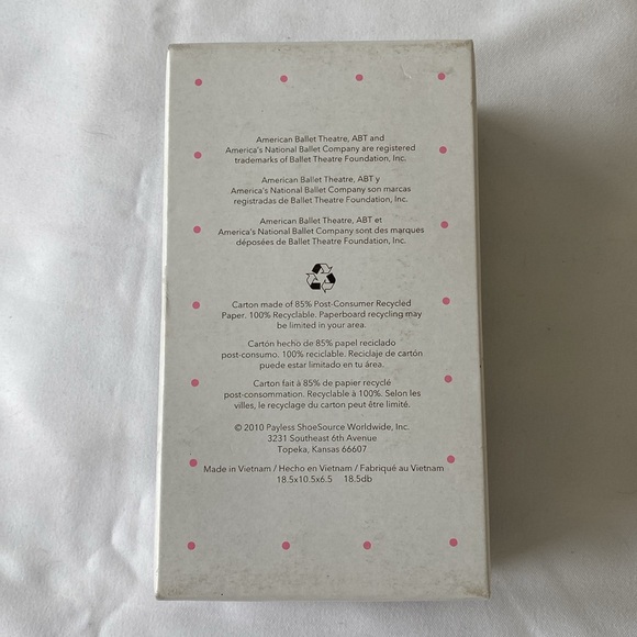 ABT Spotlights Ballet Tap Shoes Child  Size 7 - Picture 10 of 10